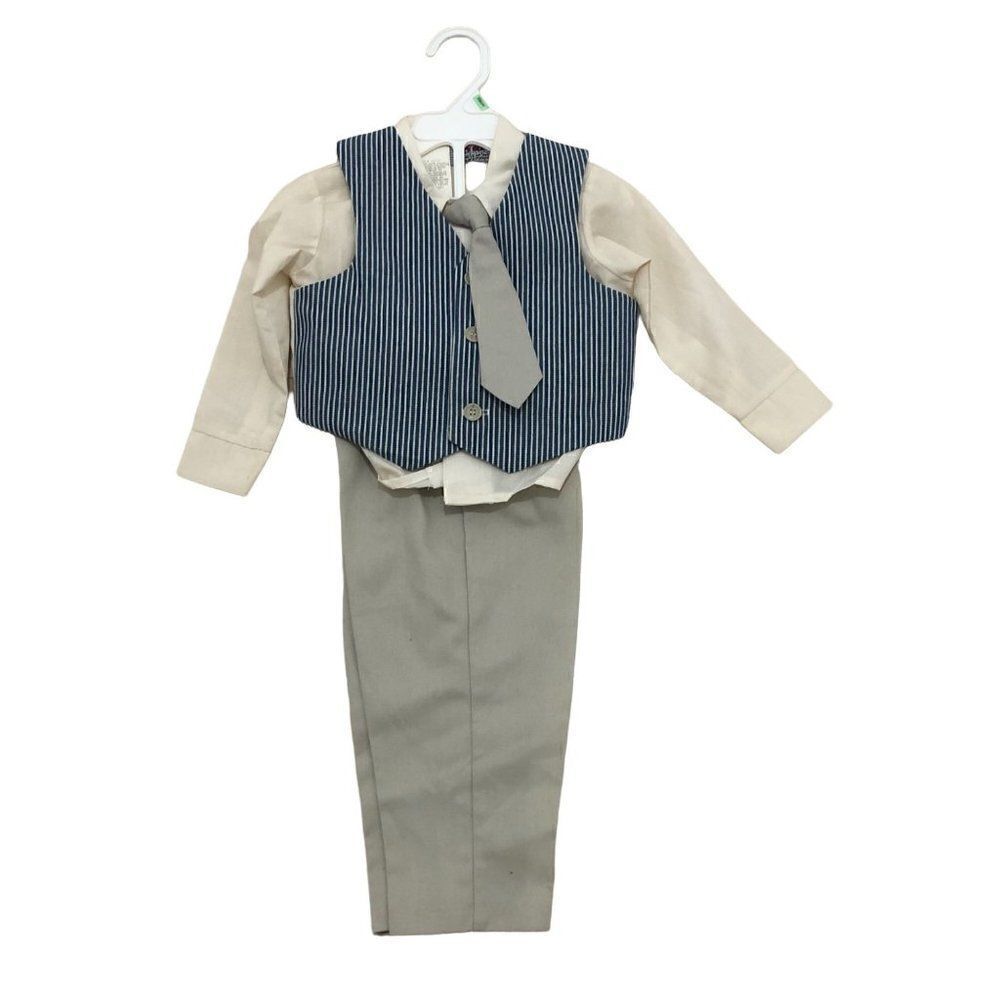 Vintage Boys 3 pc Dress Up Outfit by City Supply 18 month new